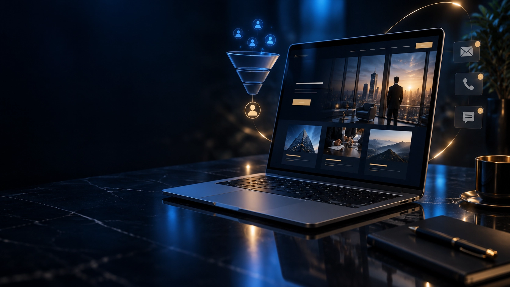 creation site vitrine agence web gaiacreative – Le vrai problème : beaucoup de sites présentent l’entreprise sans aider le client – Actualité