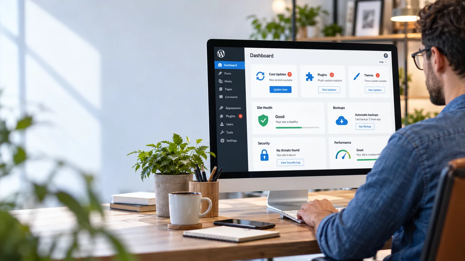 Maintenance et sécurisation d’un site WordPress professionnel en 2026